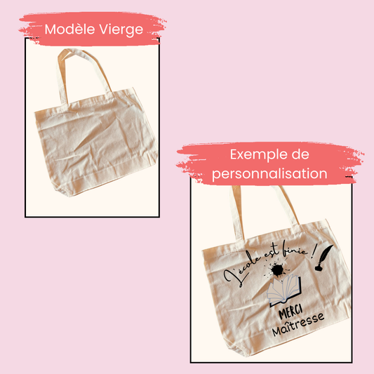 Tote bag beige