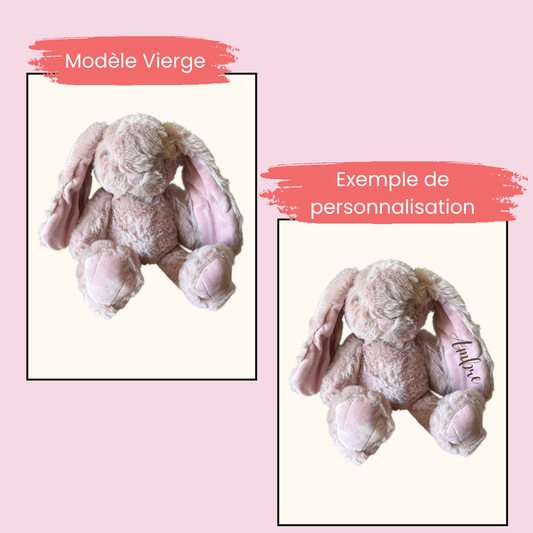 Lapin personnalisé grand modèle