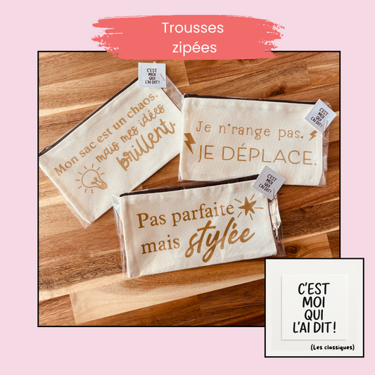 Trousse maquillage ? Crayons ? Secrets inavouables ?