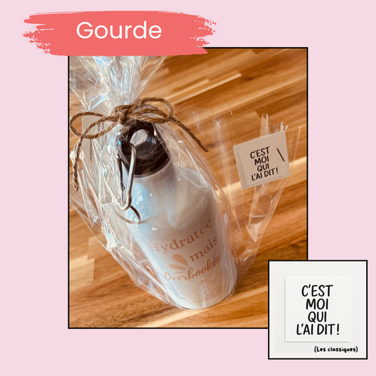 Boire de l'eau , oui. Mais avec du caractère.