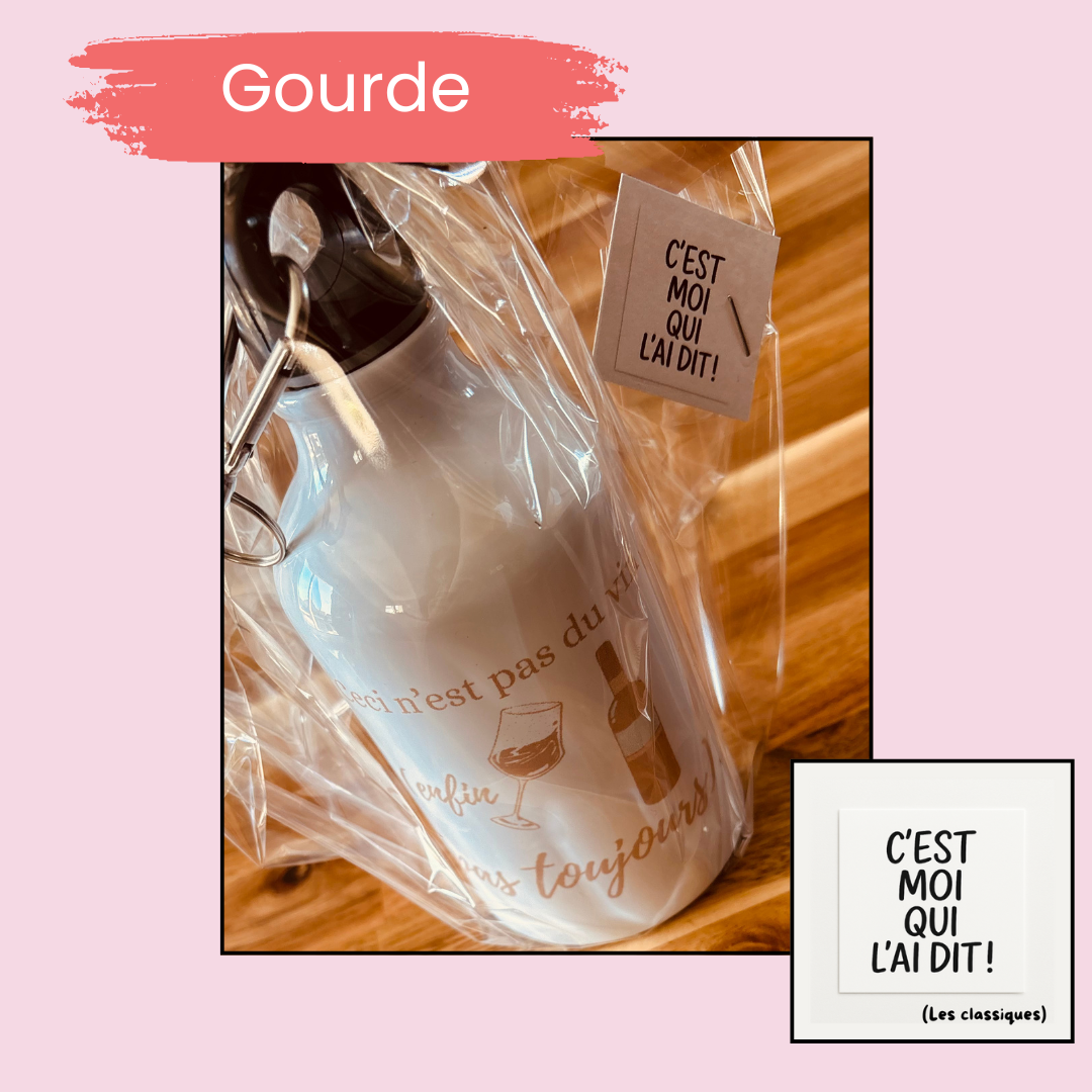 Boire de l'eau , oui. Mais avec du caractère.