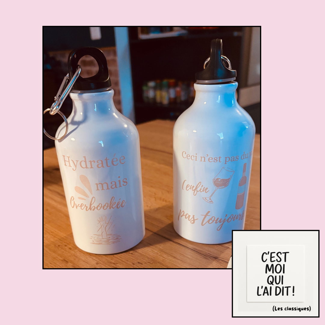 Boire de l'eau , oui. Mais avec du caractère.