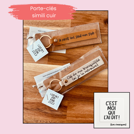 Les clés de ta voiture, de chez toi ou de ton cœur ? Peu importe.